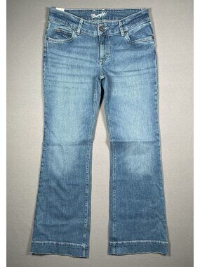NWT Wrangler Retro Sadie Low Rise Stretch Trouser Jeans - Women Size 30/9 X 32